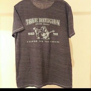Large True Religion shirt.